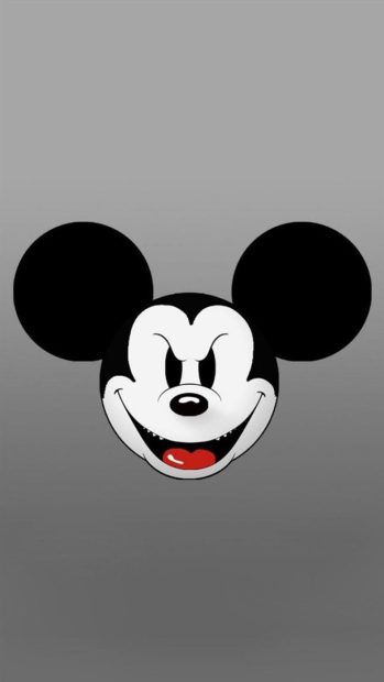 Dark Mickey Iphone Wallpaper.