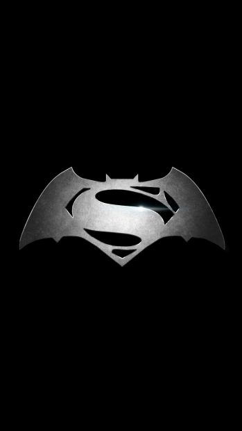 Dark Superman Logo Iphone Background.