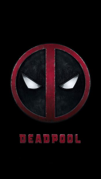 Deadpool Art Logo Iphone Wallpaper.