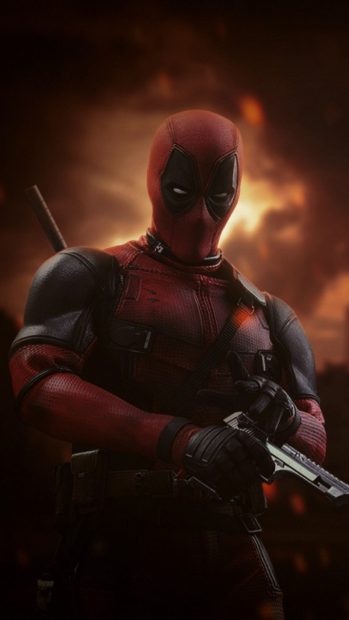 Deadpool Iphone HD Background.