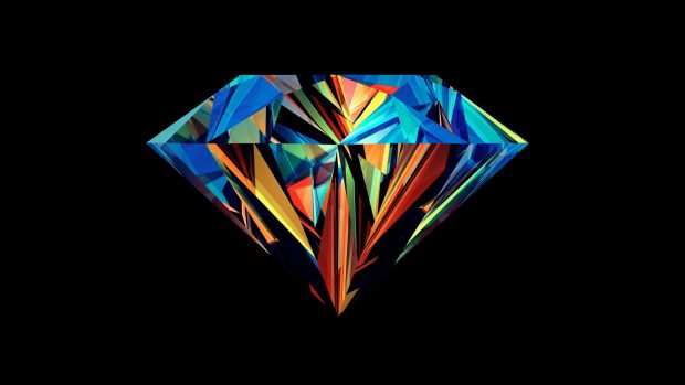 Diamond Vector Wallpaper 2560x1440 for Tablets.