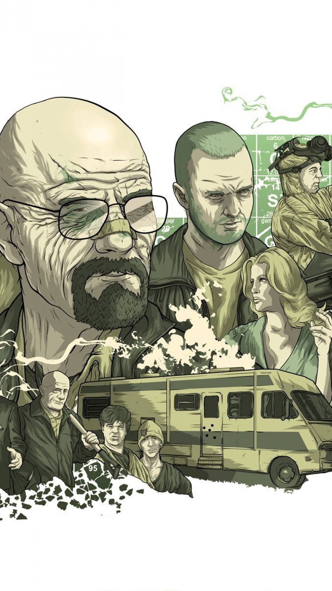 HD Breaking Bad Backgrounds for Iphone 