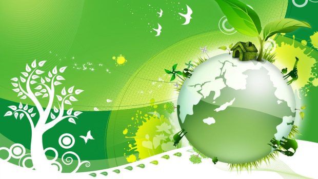 Download Free Green Planet Wallpaper.