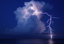 Download Lightning Storm Background Free.