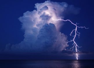 Download Lightning Storm Background Free.