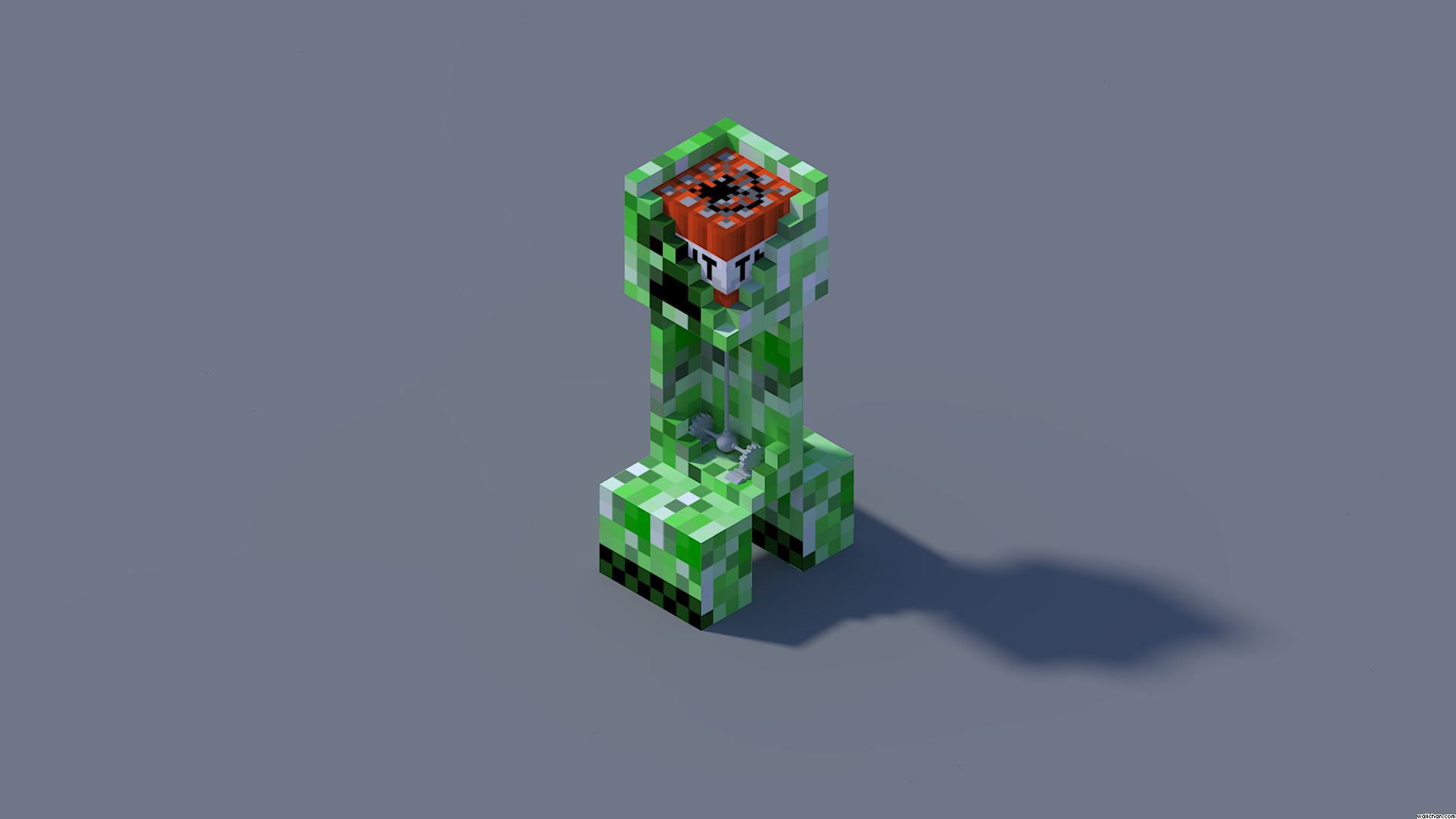 minecraft wallpaper 2560x1440 creeper