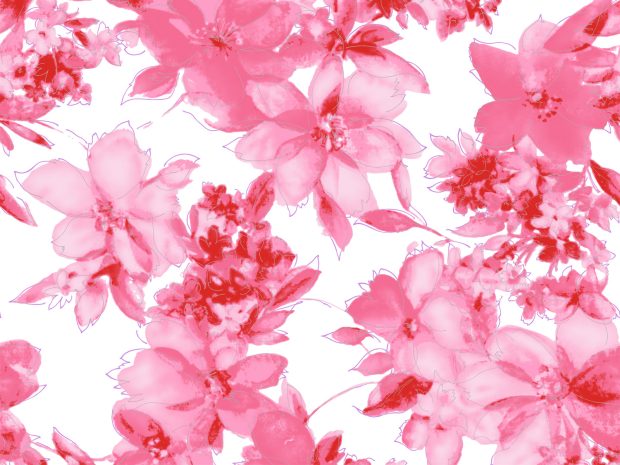 Download Pink Flowers Background Free.