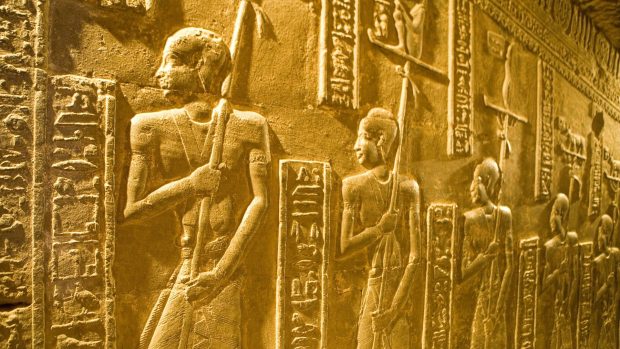 Egyptian Hieroglyphics Image HD.