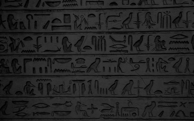 Egyptian Hieroglyphics Photo.