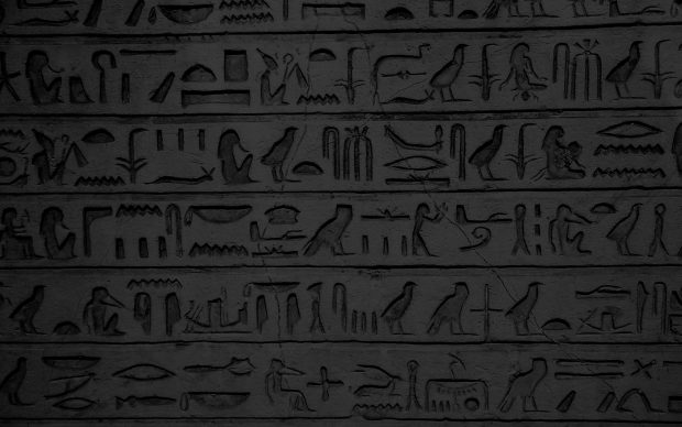 Egyptian Hieroglyphics Photo.