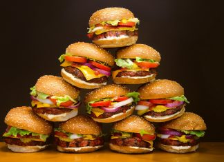 Fast food hd background.