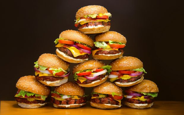 Fast food hd background.