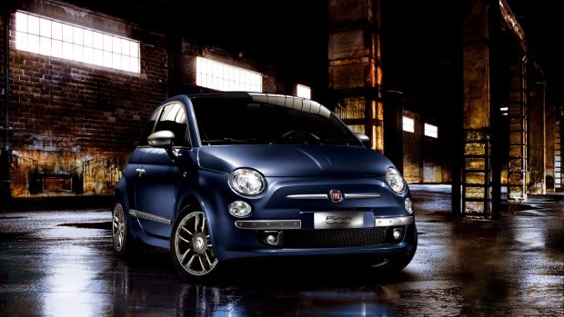 Fiat 500 HD 1080p Background.