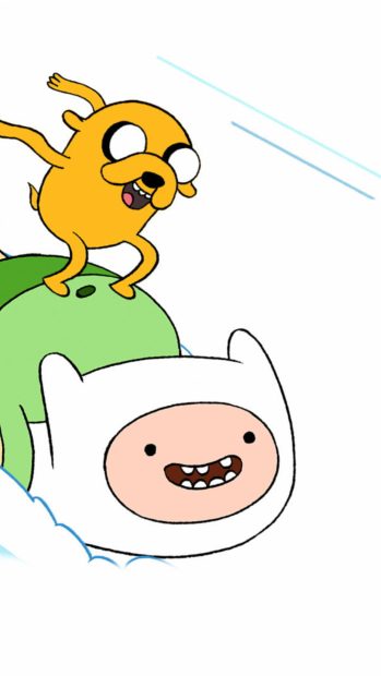 Finn And Jake Adventure Time Iphone Wallpaper.