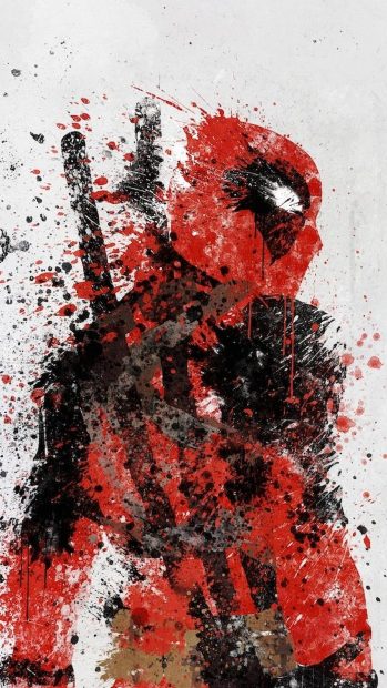 Free Download Deadpool Iphone Background.