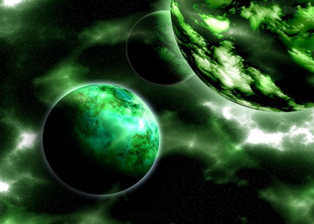 Free Download Green Planet Wallpaper.