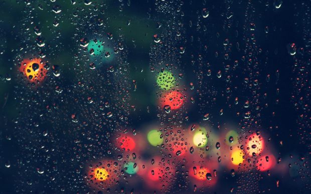 Free Rain Window Wallpaper Download.