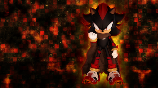 Free Shadow The Hedgehog Background Download.