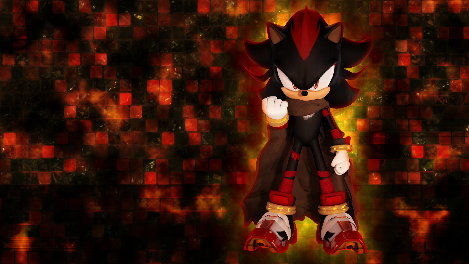 dark sonic the hedgehog wallpaper