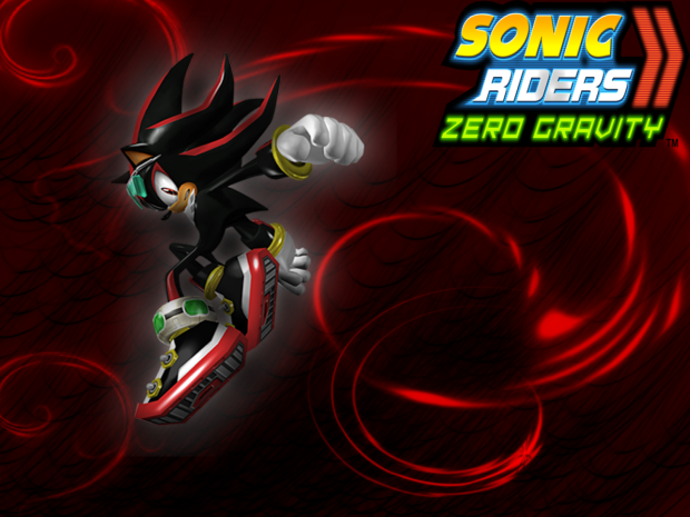 Free Shadow The Hedgehog Desktop Image.