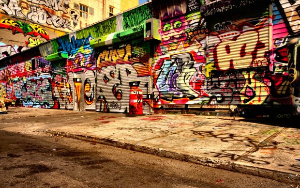 Fresh Graffiti Desktop HD Wallpapers.