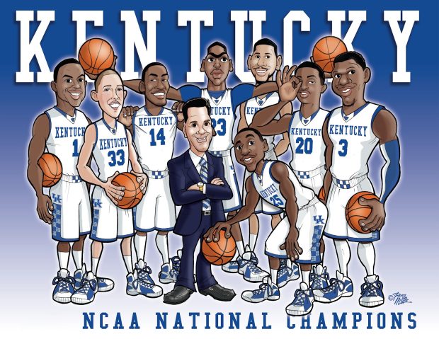 Funny Kentucky Wildcats Background.
