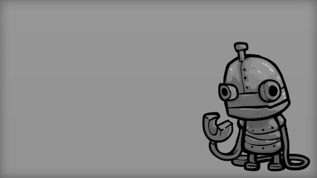 Funny Robot Wallpaper.