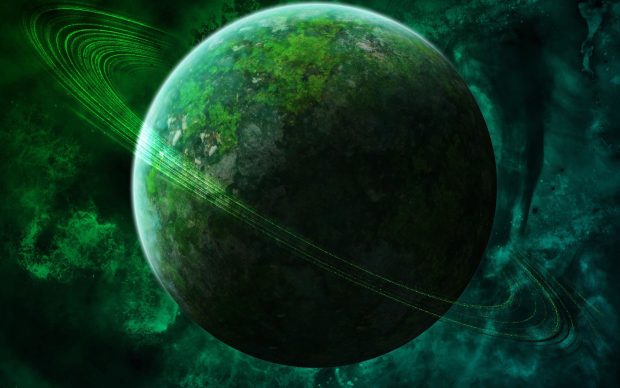 Green Planet Background 2560x1600.