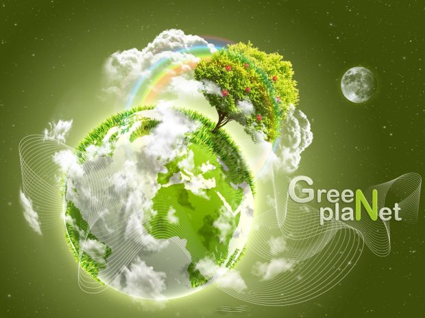 Green Planet Wallpaper Download Free.