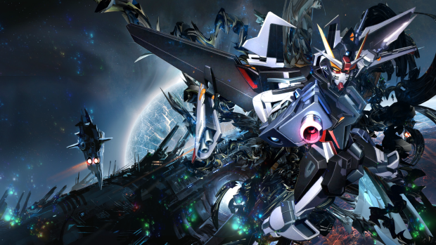 Gundam Unicorn 1080p Anime Background.