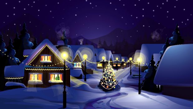 HD 1920x1080 Christmas Image.