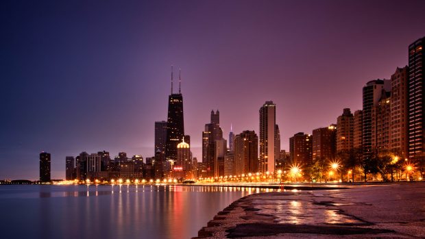 North Avenue Beach Sunrise-Chicago