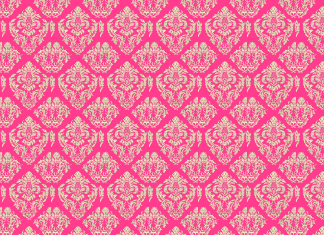 HD Damask Wallpaper.