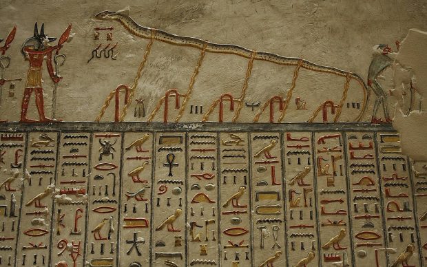 HD Egyptian Hieroglyphics Image.
