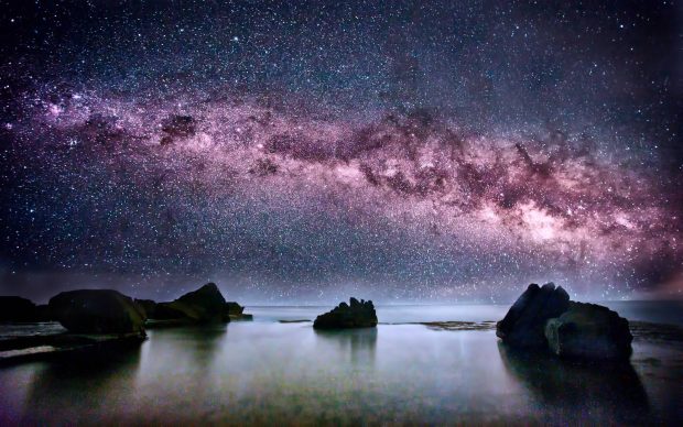 HD Milky Way Galaxy Wallpaper.