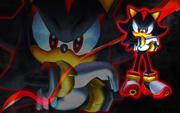 HD Shadow the Hedgehog Background.