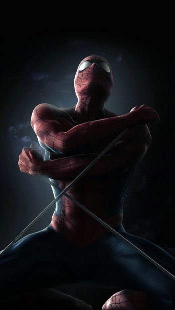 HD Spiderman Background for Iphone.