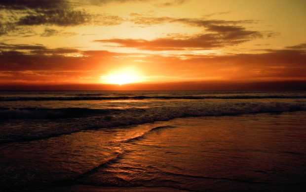HD Sunset Beaches Backgrounds.