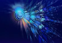 HD blue abstract background.