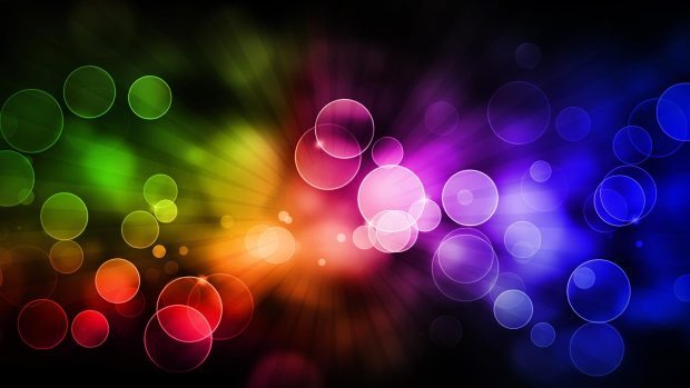 HD free rainbow cool backgrounds.