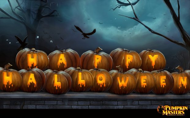 Halloween 1440 x 900 Wallpaper.