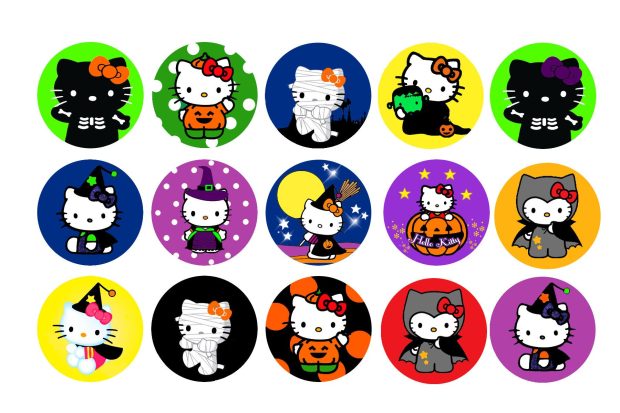 Hello Kitty Halloween Wallpaper.