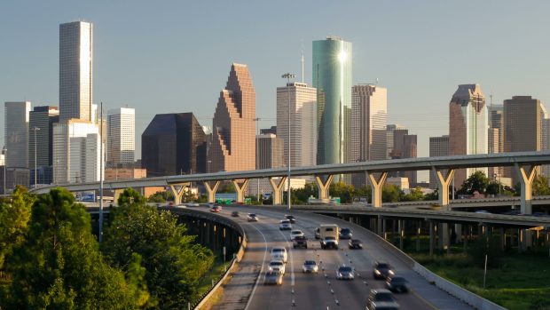 Houston Skyline Image HD.