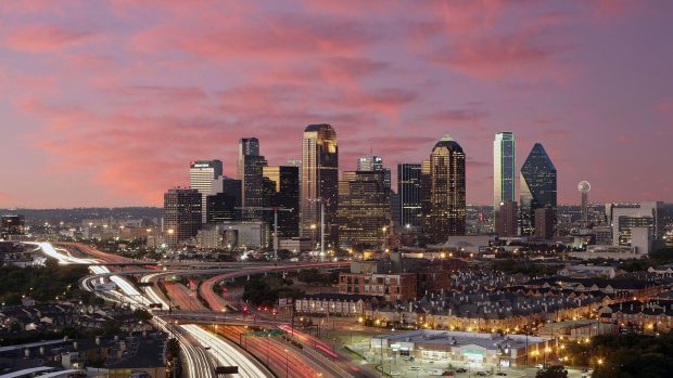 Houston Skyline Wallpaper Download Free.