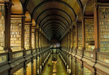 Huge Library Wallpaper.