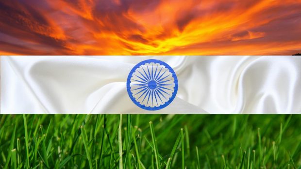 Indian Flag Desktop Wallpaper.