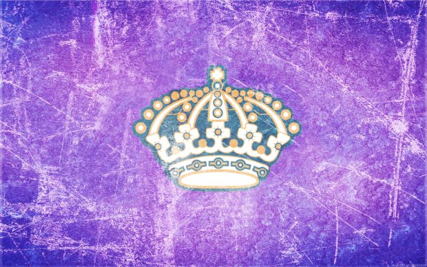 LA Kings Crown Background.