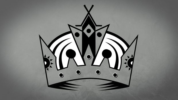 LA Kings Crown Logo Background.