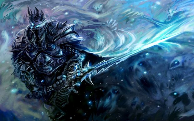 Lich King 1440 x 900 Wallpaper.