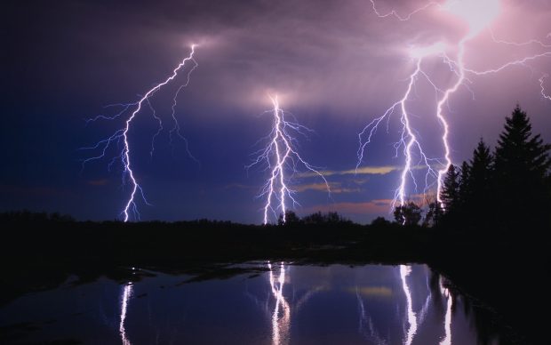 Lightning Storm Background Download Free.